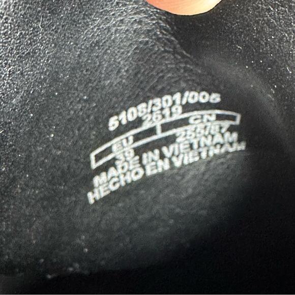 Zara Grey Suede Leather Stacked Heel Pull On Booties - Picture 7 of 9